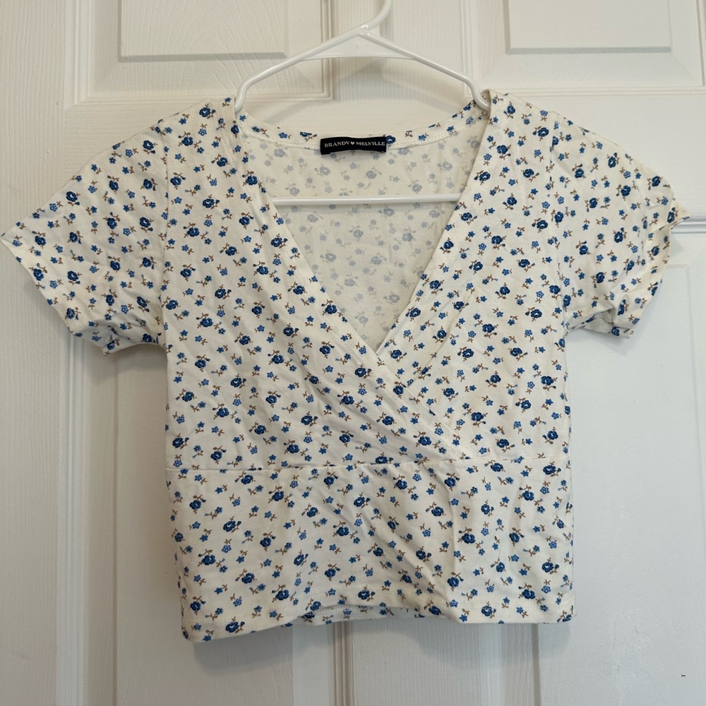 Brandy Melville Small Crop Top T-Shirt